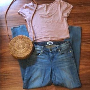 Paige Designer Skyline Ankle Peg Jeans size 26